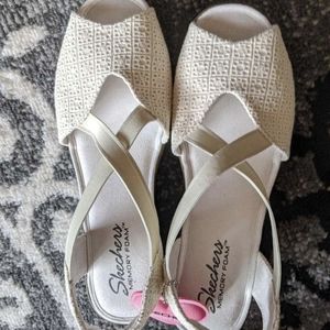 Sketchers Memory Foam Wedges